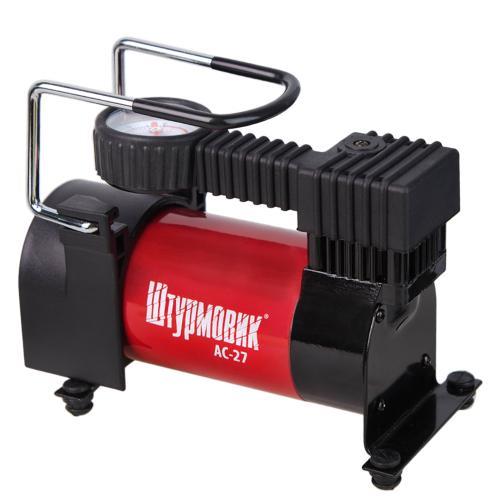 Компресор "Штурмовик" AC-27 100psi/12Amp/35 л/прикурювач (AC-27), фото 1