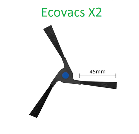 Бічна щітка для робота-пилососа Ecovacs Deebot OZMO X2 2 штуки, фото 3