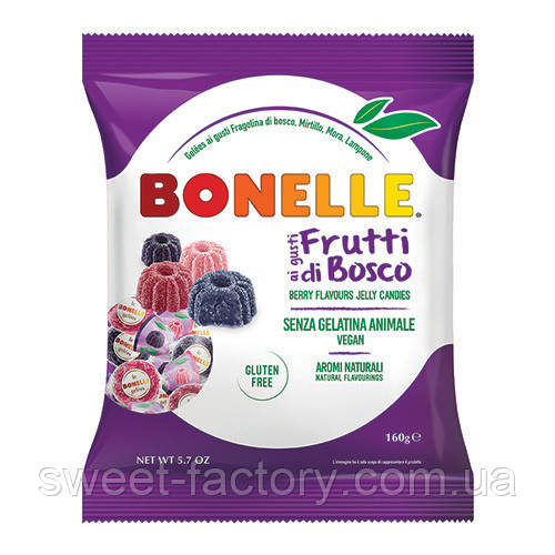 Мармелад Fida Bonelle Jelly Candies Frutti di Bosco 160g