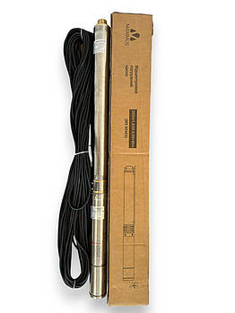 Занурювальний центробіжний насос 0,55 кВт MAXIMUS MS00403 Q = 45л/мин, H = 86м, 40м кабеля Ø75мм для свердловин