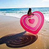 Матрац для плавання Intex 58727 Рожеве серце (155x135x25 см), фото 2