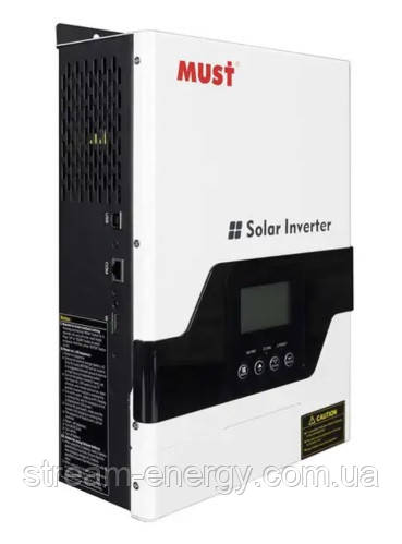 Гібридний інвертор MUST PV18-1512VPM, 1500W, 12V, фото 1