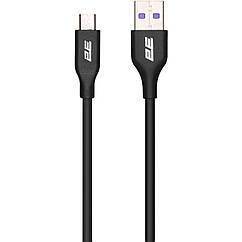 2E Кабель USB-A - microUSB Glow 1m Black