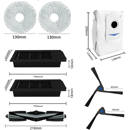Набір максимальний для робота-пилососа Ecovacs Deebot OZMO X2, фото 1