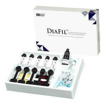 Світлозатверджуваний мікрогібридний композит Diafil Diadent Діафіл Діадент для реставрацій