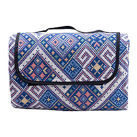 Килимок для пікніка жакардовий, синій LU012BL