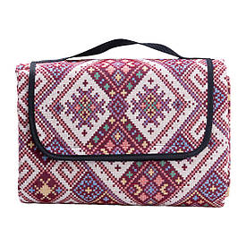 Килимок для пікніка жакардовий, червоний LU012R