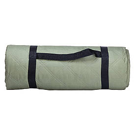 Великий туристичний килимок Karemat для кемпінгу водонепроникний 200 x 200 см хакі LU013GR