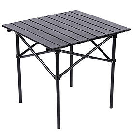 Стіл для пікніка розкладний обідній туристичний для кемпінгу для рибалки 50 х 53 х 50 см