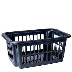 Кошик на суху білизну 30л 43*31*26см (граніт) A122076-15 Корзина Алеана