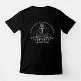 Футболка чоловіча Stedman з принтом HOMELAND XS чорна, фото 3