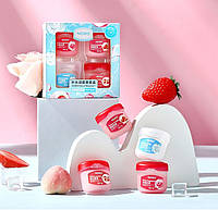 Набір бальзамів для губ, вазелін із 4 шт. Noro (4x7 г)