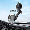 Тримач телефону в автомобіль на скло панель Hoco автотримач для телефону смартфона на присосці, фото 8