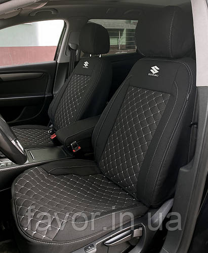 Чехлы на Suzuki Jimny (2018-2023) Чехлы на сиденья Сузуки Джимни FRT ...