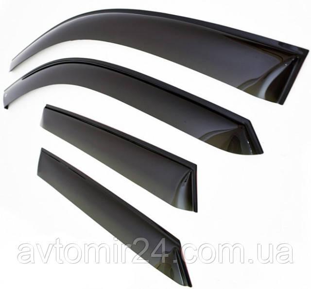 Вітровики Ford Ranger III 2011-2023 дефлектори вікон Форд Ренджер 3 з 2011 по 2023 (комплект 4шт), фото 1