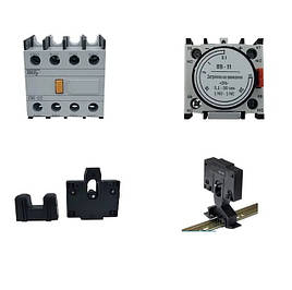 Додаткові пристрої і аксесуари для контакторів КММ