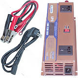 Інвертор 12V на 220 V UL-2000C із зарядкою 10 А + LCD + USB, фото 3
