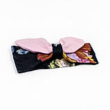 Комплект для дівчинки Fashion зріст 62 см (1 - 3 місяці) Malena Синій з рожевим, фото 2