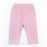 Комплект для дівчинки Fashion зріст 62 см (1 - 3 місяці) Malena Синій з рожевим, фото 3