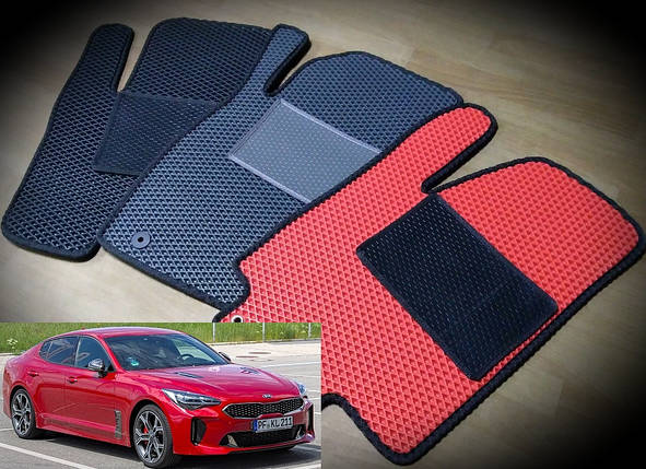 Килимки ЕВА в салон Kia Stinger '17-23, фото 1
