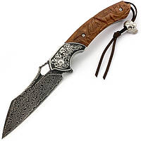 Ніж Hunting Wharncliffe Damascus