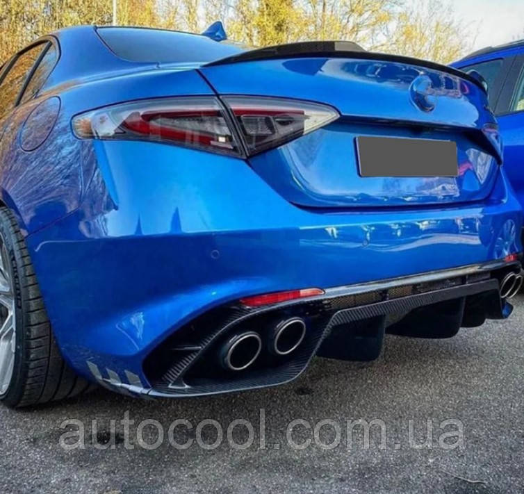 Спойлер кришки багажник для Alfa Romeo Giulia 2015-2022 Альфа Ромео Джуліа