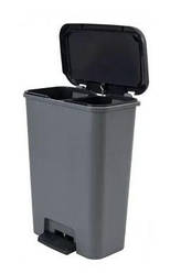 Відро для сміття з педаллю пластикове двокамерне Curver Compatta 2x23 л 249813