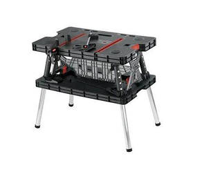 Верстак-стіл переносний Folding Work Table Pro 237005 плюс 2 струбцини