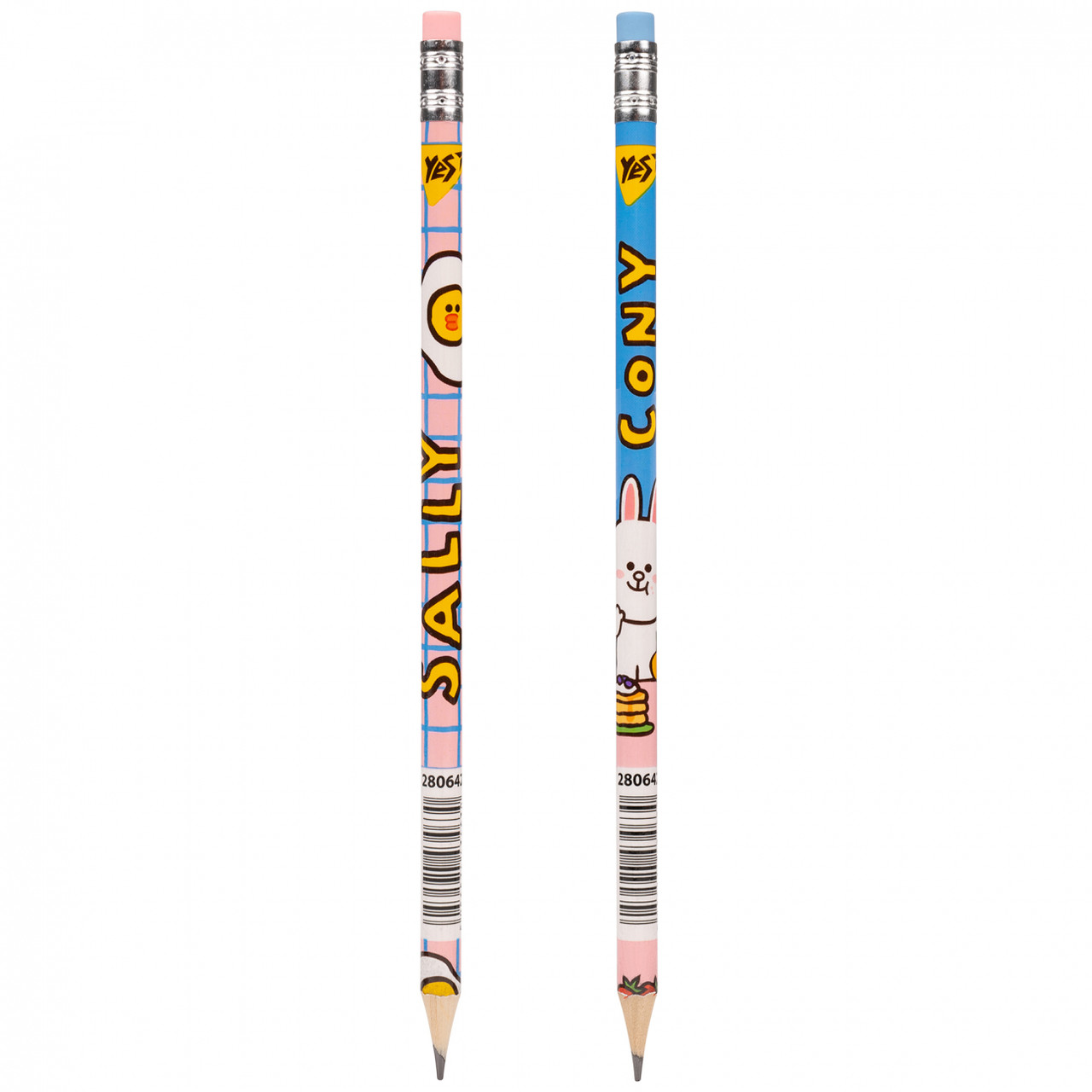 Олівець чорнографітний Yes Line Friends Sally and Cony, фото 1