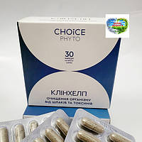 Клінхелп Choice Чойс очищення від шлаків ядів токсинів виводить зайвий холестерин Choice Фітопрепарат