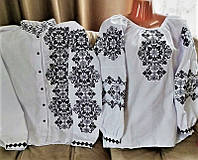 Парный комплект украинских вышиванок. Вышиванки для пары. Пошив одежды под заказ