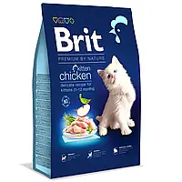 Brit Premium by Nature Kitten 8кг корм для кошенят з куркою