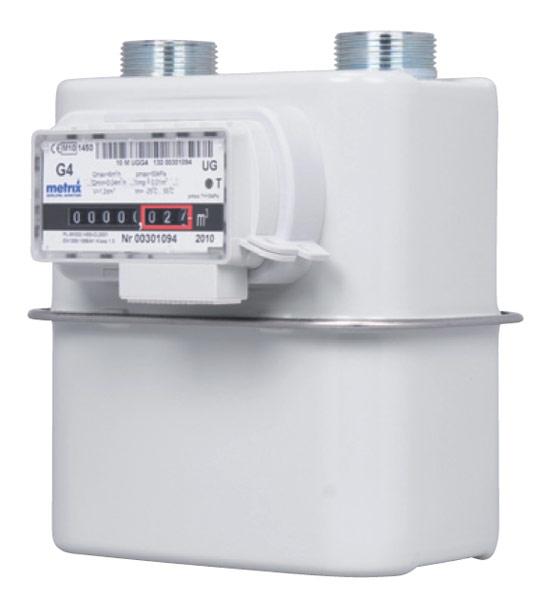 Лічильник газовий з термокоррекціей Metrix G4 T 1 1/4"
