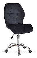 Стул мастера ALBY (REMI) CH - Office ткань Vel d-530, черный