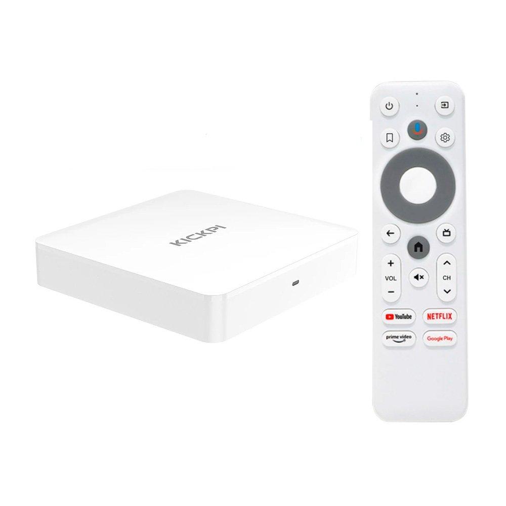 Смарт тв приставка Kickpi KP1 2/32 Гб з сертифікацією Google TV і Netflix, фото 1