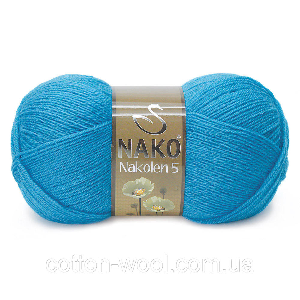 Nako Nakolen 5 (Нако Наколін 5) 5052 бірюза