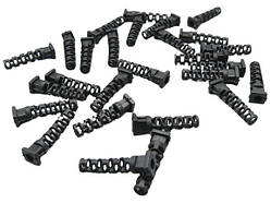 Гнучкий ввід для корпуса РЕА №1 (посад.отв.5х4, вн.R1мм), чорний