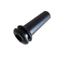 Гнучкий ввід для корпуса РЕА №4 (посад.отв.ф9.5мм, вн.ф6,4мм), чорний