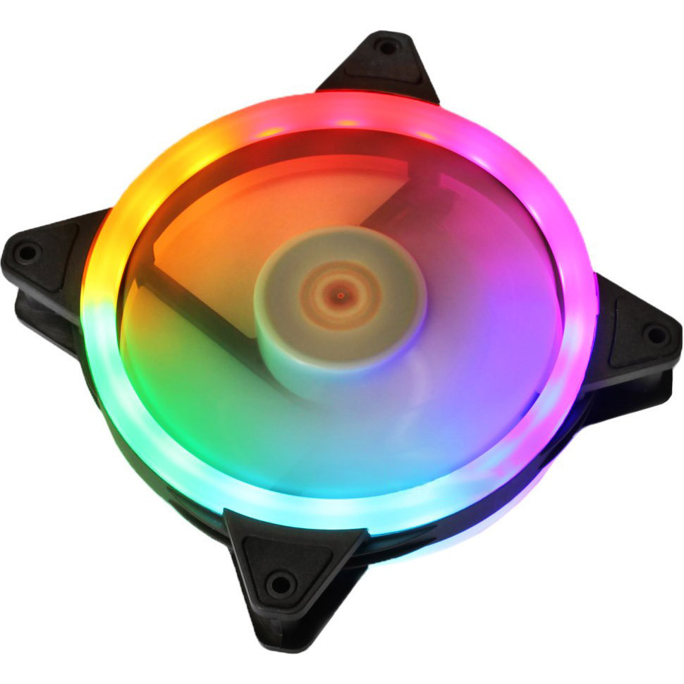 Вентилятор для корпуса FrimeCom F120-ARGB Black/White A-RGB LED (FRIMECOM 1281 LED)