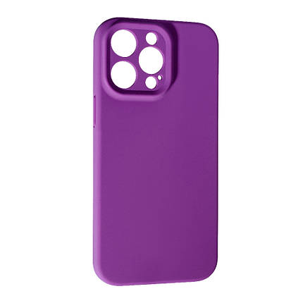 TPU чохол Case Softy накладка для iPhone 14 Pro Pink Lilac, фото 1