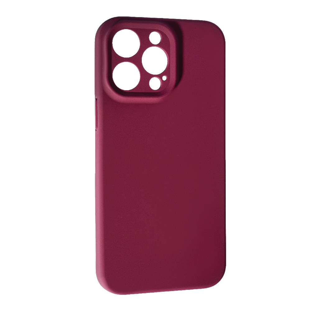 TPU чехол Case Softy накладка для iPhone 14 Pro Pink Bordo