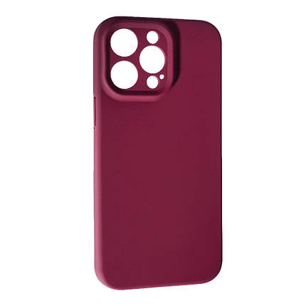 TPU чехол Case Softy накладка для iPhone 14 Pro Pink Bordo, фото 1
