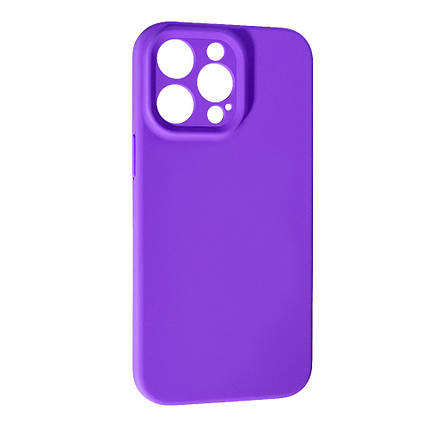 TPU чохол Case Softy накладка бампер для iPhone 14 Pro Max Purple, фото 1