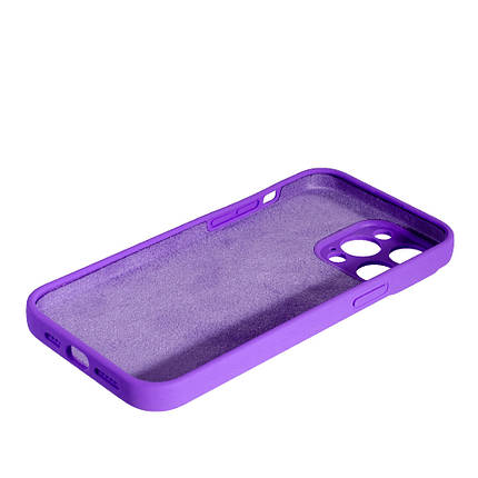 TPU чохол Case Softy накладка бампер для iPhone 14 Pro Max Purple, фото 2