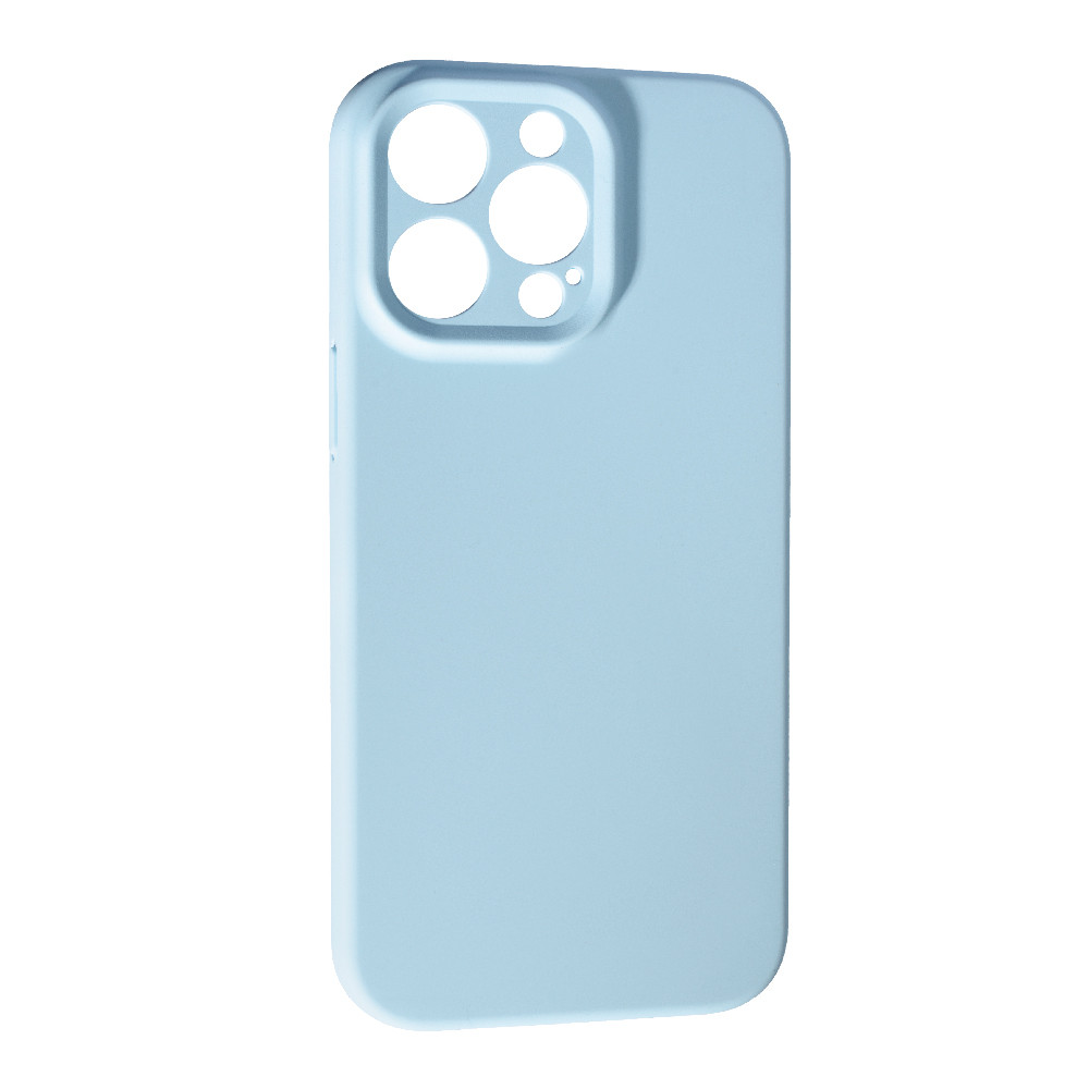 TPU чохол Case Softy накладка бампер для iPhone 15 Pro Light Blue
