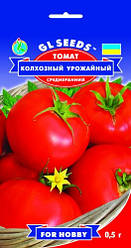 Насіння Томат Колгоспний Урожайний (0,5 г) ТМ GL SEEDS For Hobby