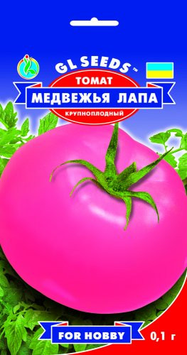 Насіння Томат Ведмежа Лапа (0,1г) ТМ GL SEEDS For Hobby