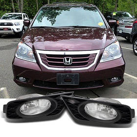 Honda Odyssey 2008-2010 Туманки протитуманні фари решітки в бампер передній Нові