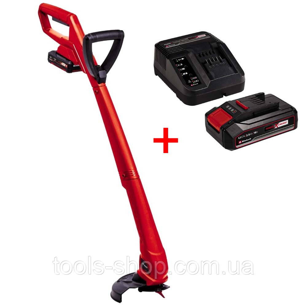 Акумуляторний тример Einhell GC-CT 18/24 Li P Solo : з АКБ 18V+ зарядне (3411104, 4512097) VSE