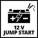 Автомобільний пуско-зарядний пристрій для акумулятора Jump-Start - Power Bank Einhell CE-JS 8 : 12V, 7 годин зарядки (1091511) VSE, фото 7